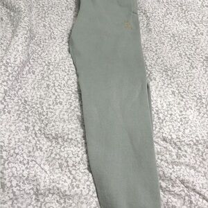 Ovo sweatpants pastel green color